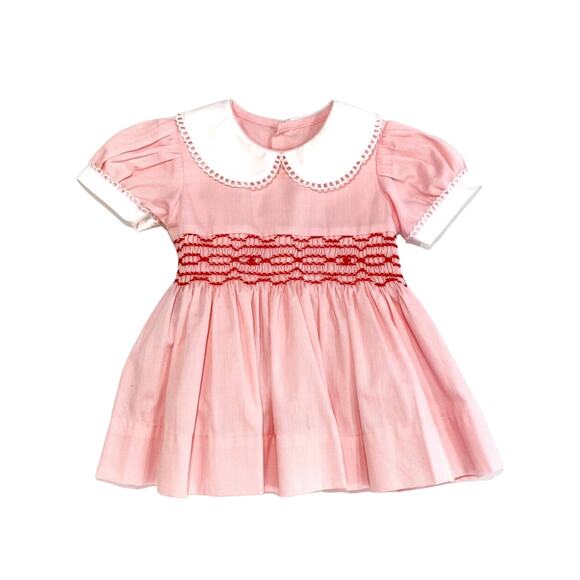 NWT Lullaby Set 0/3M Pink Pique Dress - Picture 1 of 5